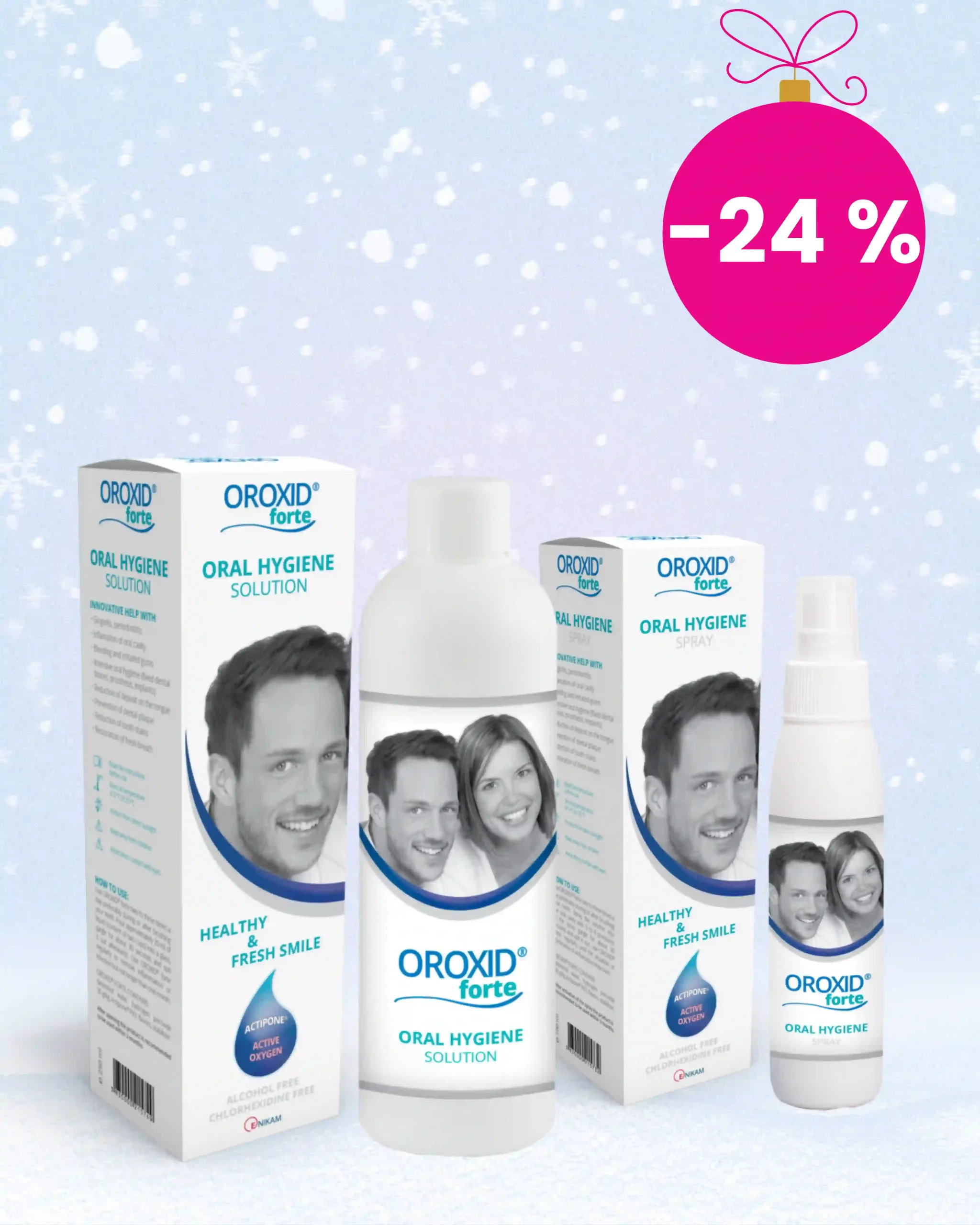 ActiMaris sada s konvičkou na záněty nosohltanu s Sesnitiv roztokem, NASAL sprejem do nosu a OROPHARYNX sprejem do úst