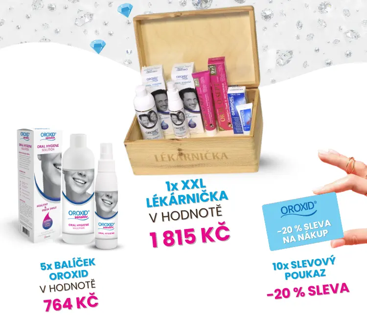 Produkty OROXID jako dárky v soutěži